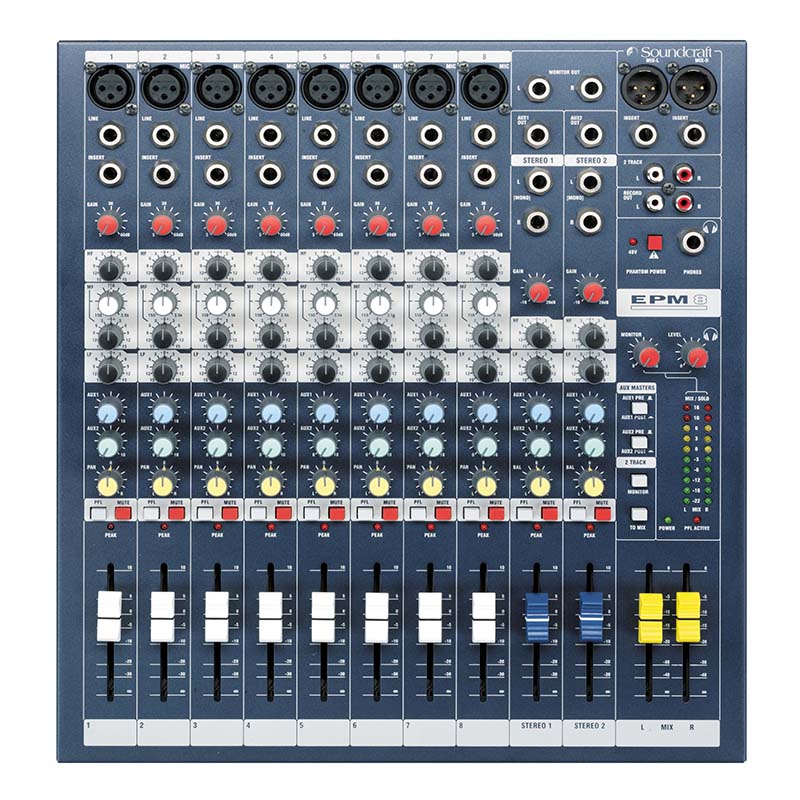 Mixer 8 lai Soundcraft EPM8